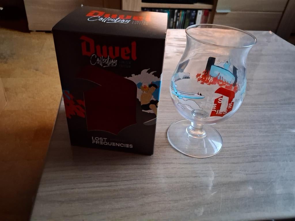 Duvel Lost Frquencies glas, Verzamelen, Biermerken, Ophalen of Verzenden, Duvel