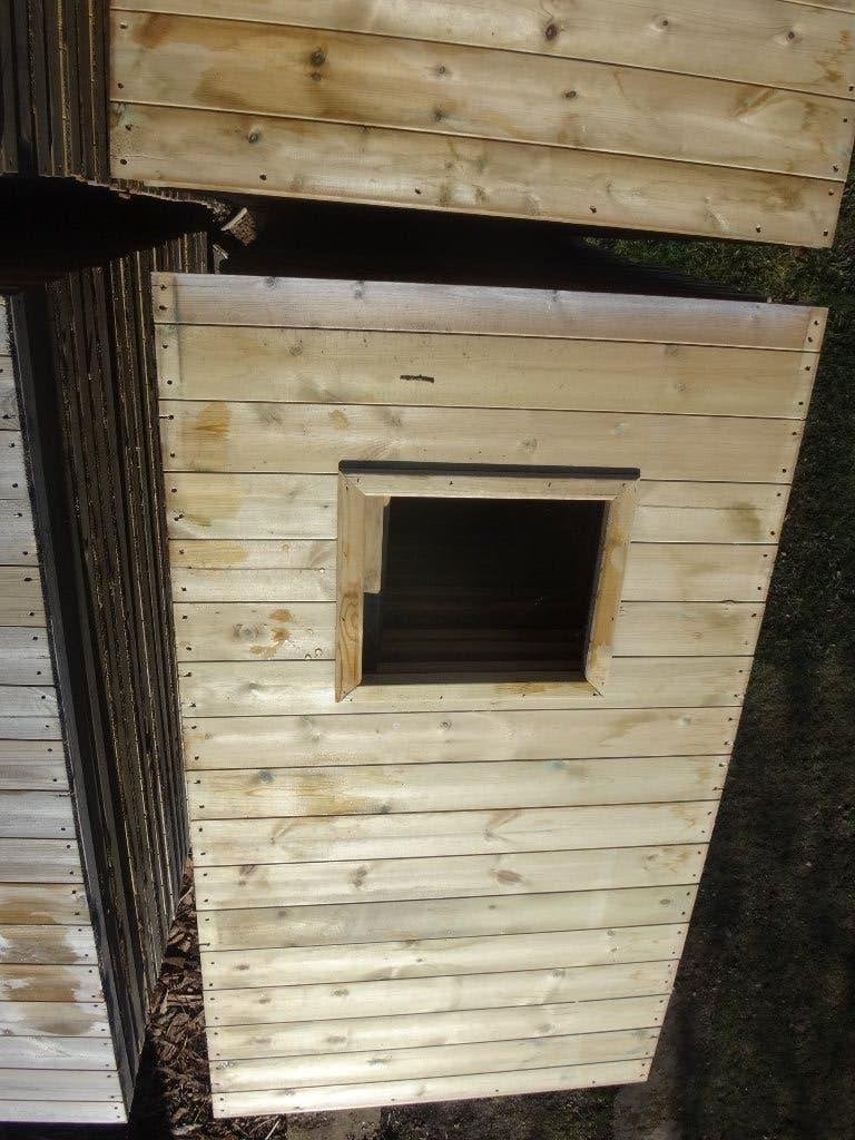 Panneaux de jardin pour cabane ou abris, Comme neuf, 500 cm ou plus, Bois, Enlèvement