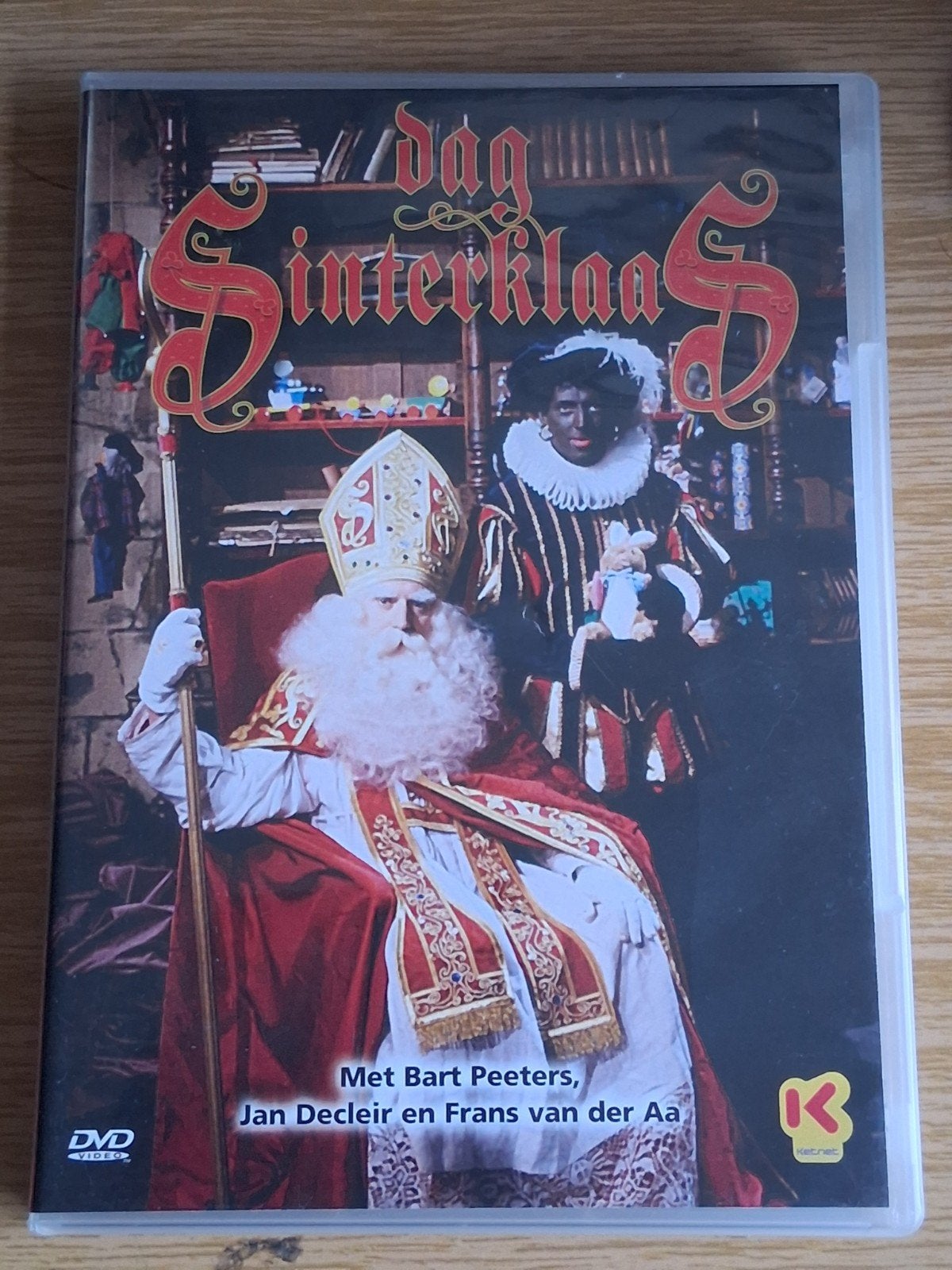 Dvd Dag Sinterklaas, met Bart peeters (ketnet), Alle leeftijden, Nederlands, Tv-serie, Zo goed als nieuw