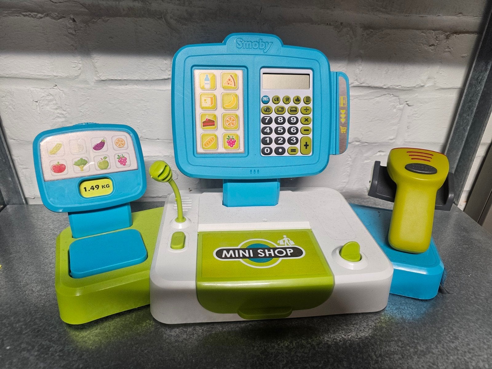 kleurrijke winkelkassa SMOBY voor jongens en meisjes, Kinderen en Baby's, Verzenden