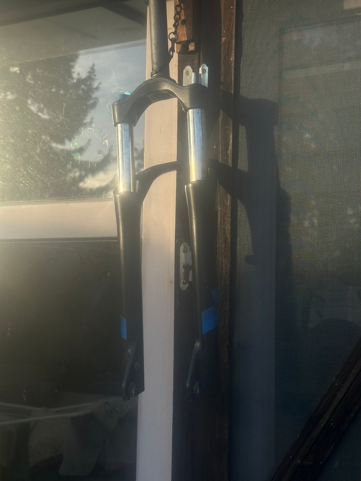 Vork mtb moet snel weg, Fietsen en Brommers, Ophalen, Zo goed als nieuw, Voorvork, Aluminium