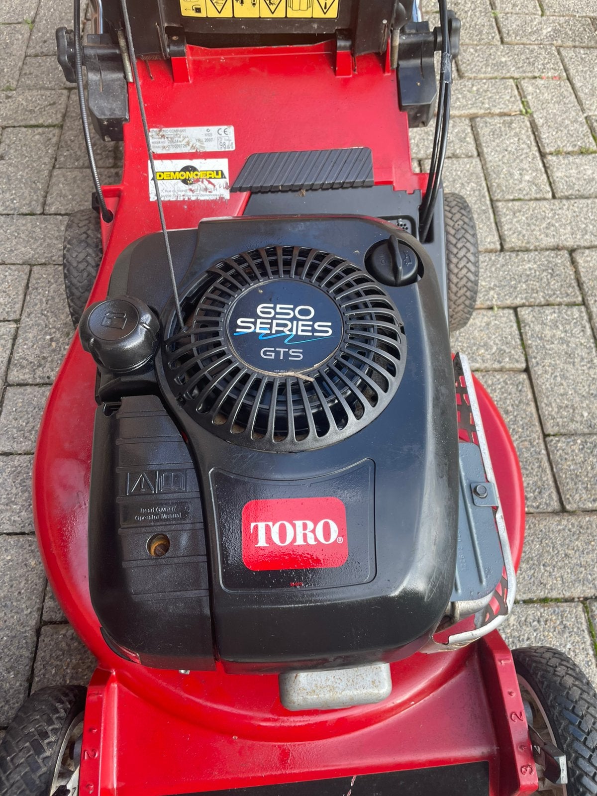 Tondeuse autotractée Toro 3 vitesses, Enlèvement, Comme neuf, Vitesses