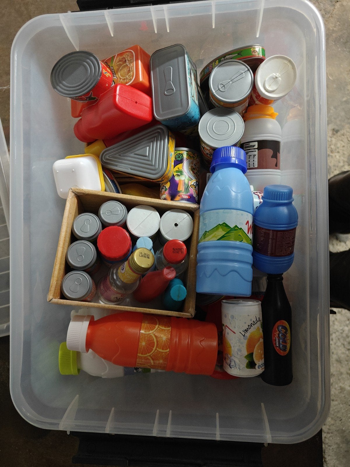 miniatuur speelgoed boodschappen, Enlèvement ou Envoi, Utilisé