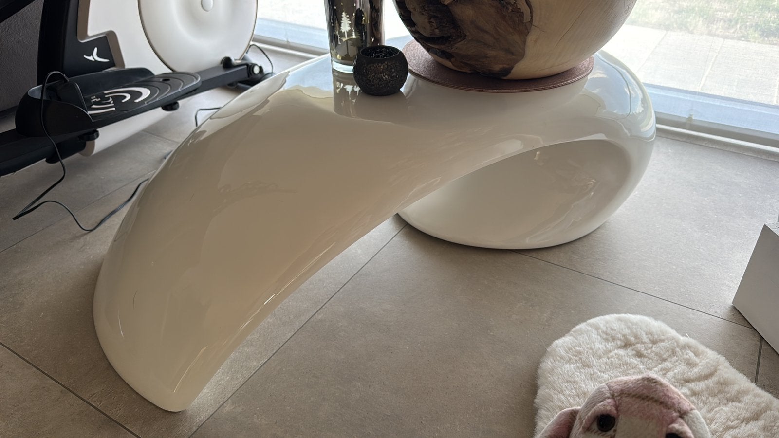 Bij zettafel / salontafel, Huis en Inrichting, Ophalen, Zo goed als nieuw