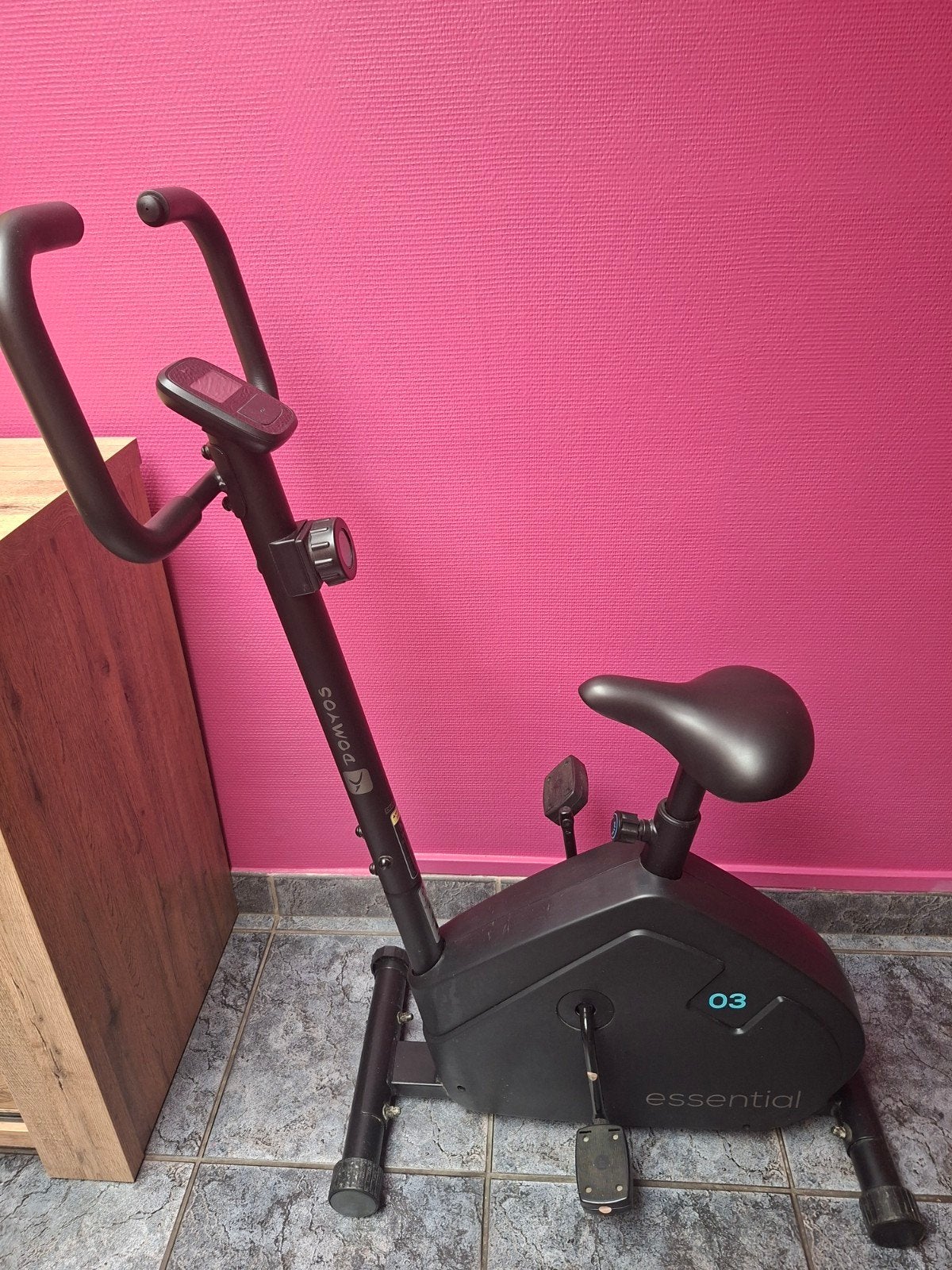 Vélo d'appartement, Ophalen, Hometrainer