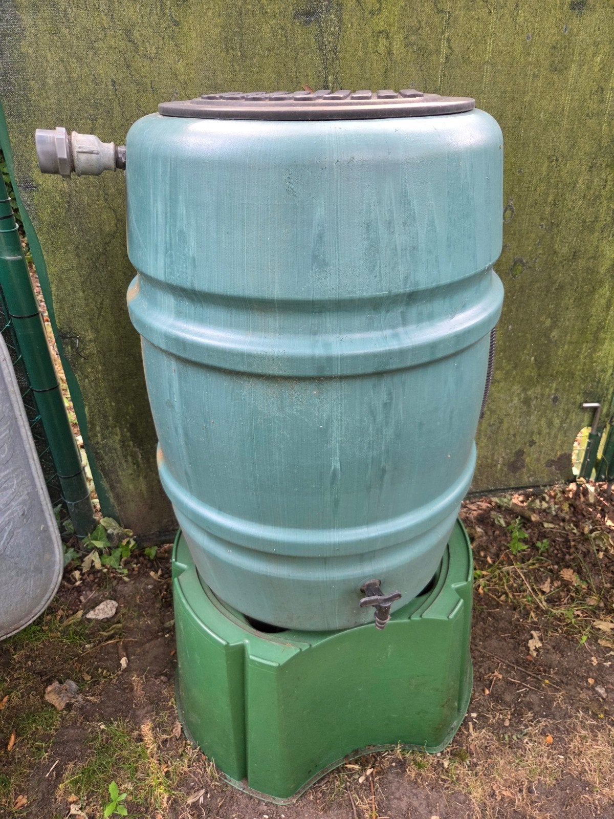 Regenwaterton met voet, Jardin & Terrasse, Barils de pluie, 150 litres ou plus, Synthétique, Enlèvement, Utilisé