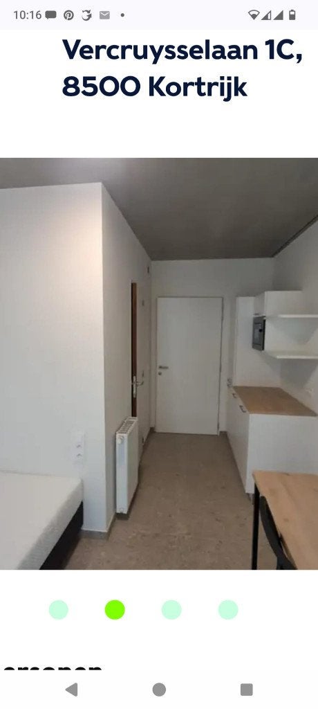 Studio/kamer in Kortrijk, Immo, Minder dan 20 m², Provincie West-Vlaanderen