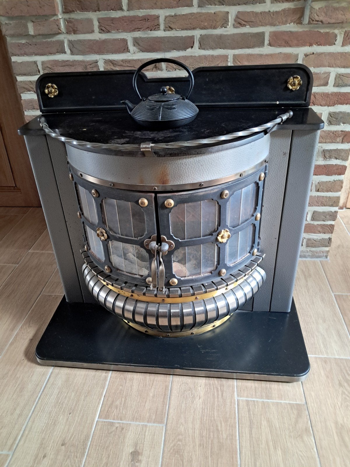 gaskachel, Ophalen, Gaskachel