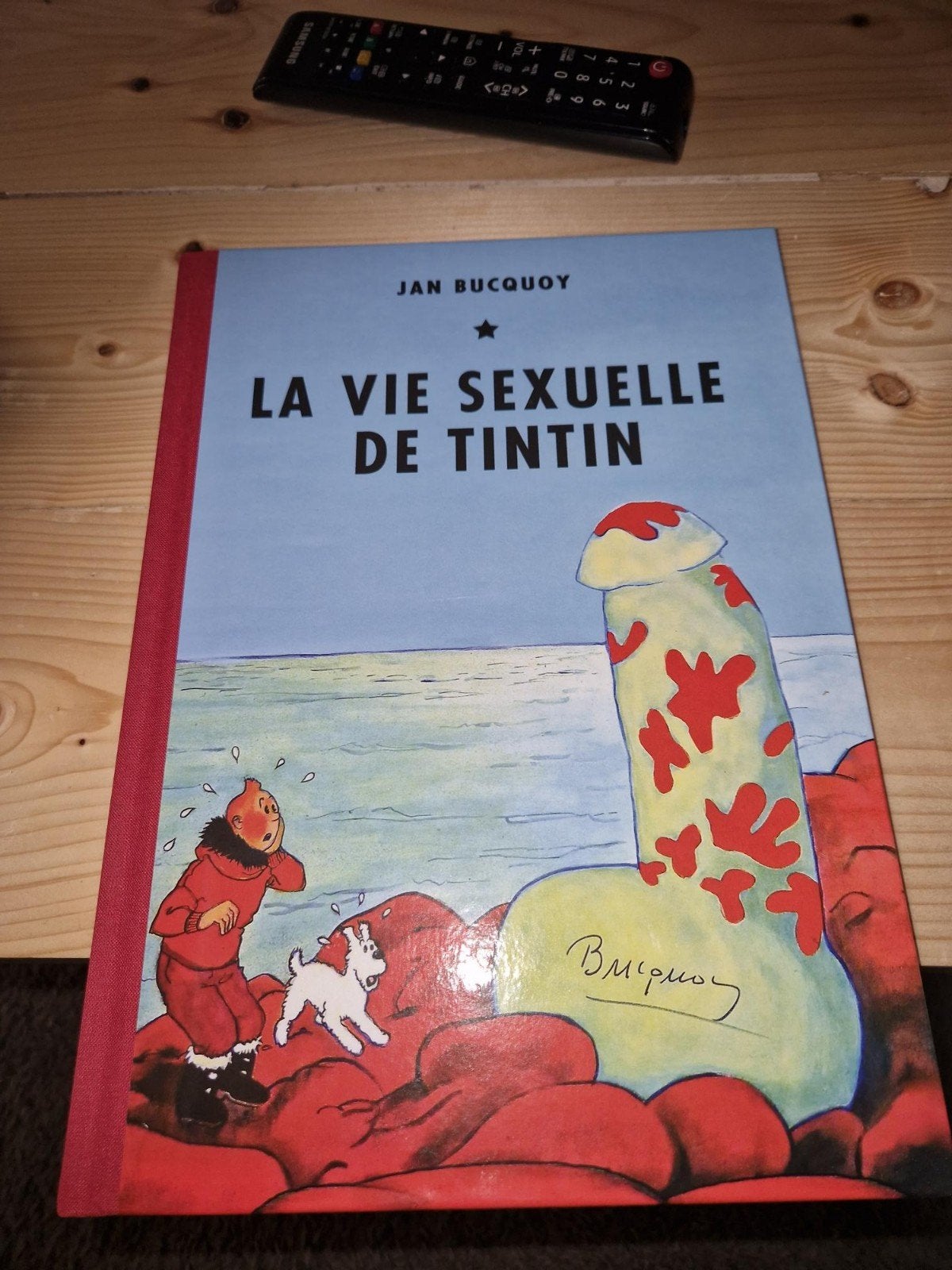 Bd la vie sexuelle de Tintin tirage limité