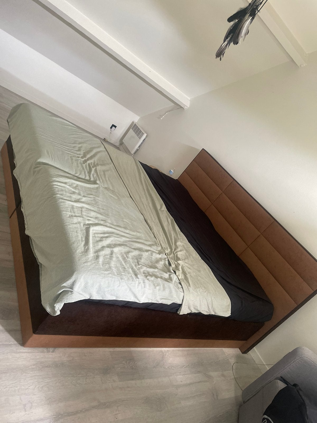 Boxspring 200-220 cm, Enlèvement, Comme neuf