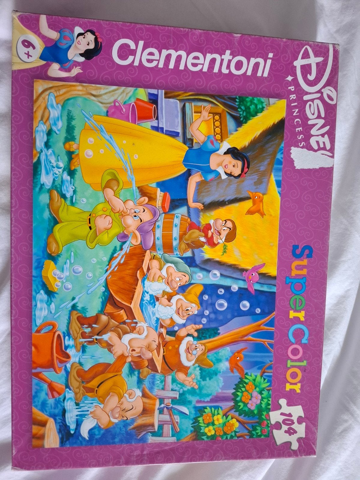 Clementoni Puzzel Sneeuwwitje 104 stuks, Ophalen, Meer dan 50 stukjes, Gebruikt