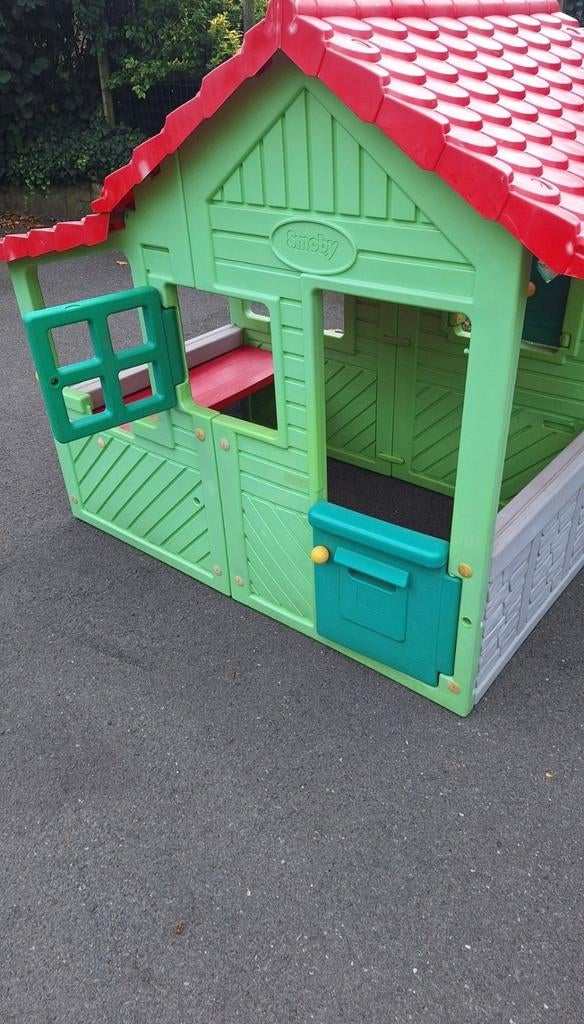 Smoby speelhuisje, Ophalen