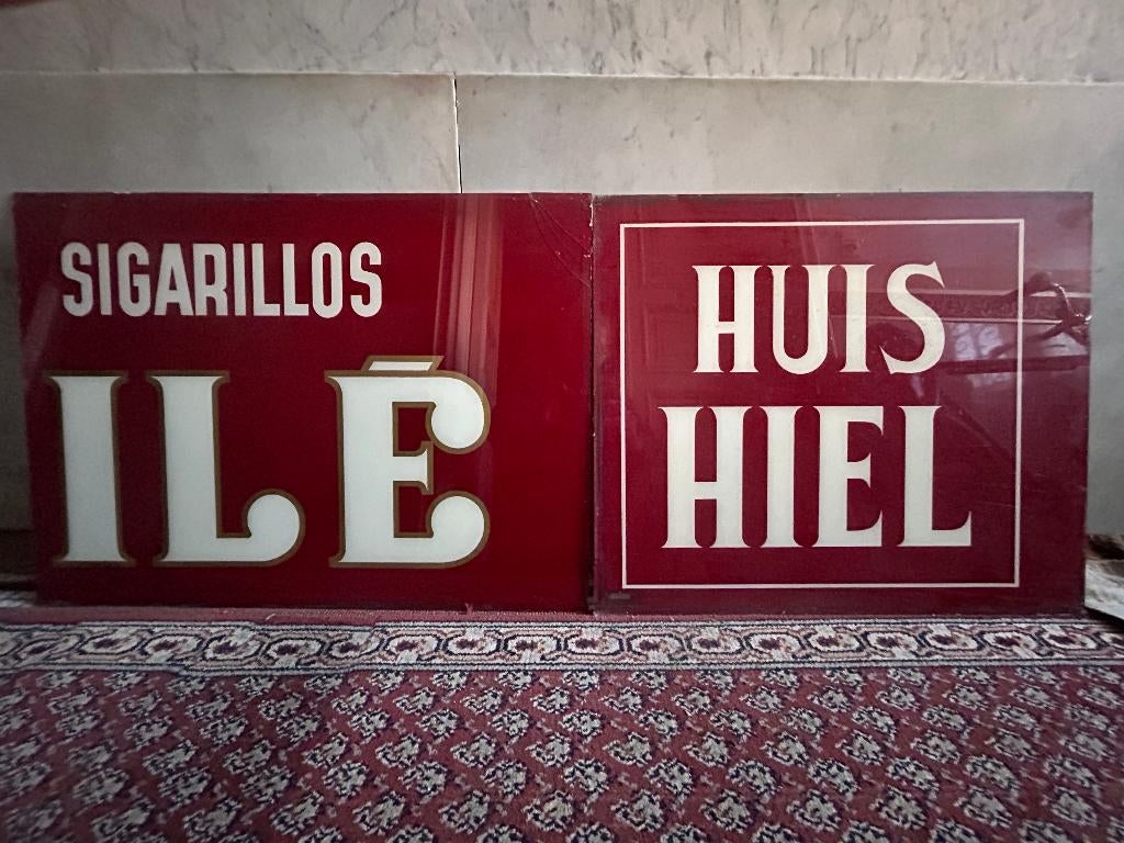 Jubilé sigarillos Huis Hiel oude reclame circa 1930 !!!, Enlèvement