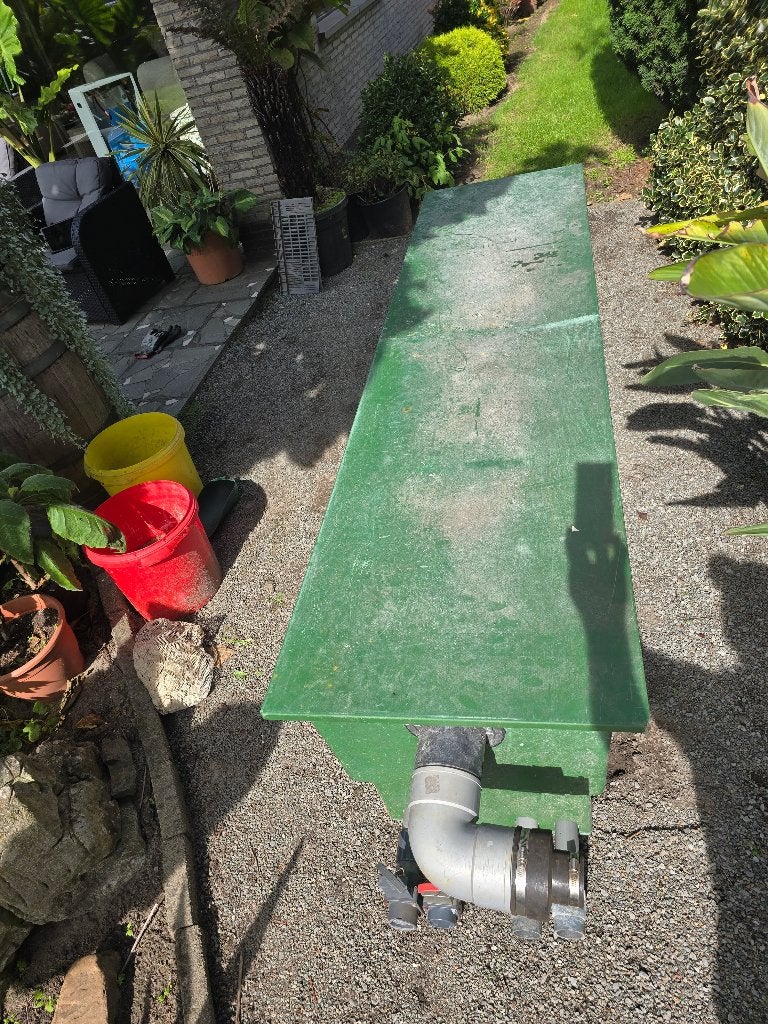 Groot 8-kamer-vijverfilter, Tuin en Terras, Ophalen, Gebruikt, Vijverfilter