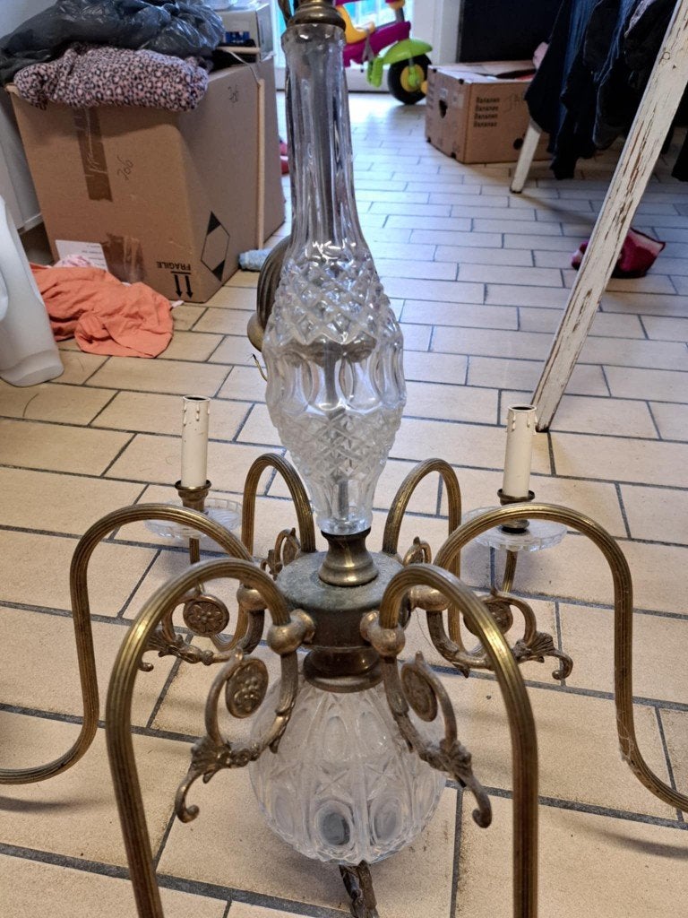 Lustre ancien, Maison & Meubles, Enlèvement