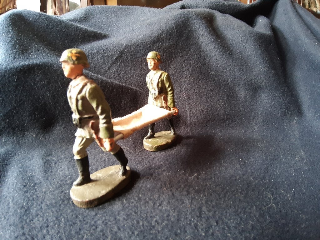 Petits soldats Allemands WW2, Antiquités & Art, Antiquités | Jouets, Enlèvement ou Envoi