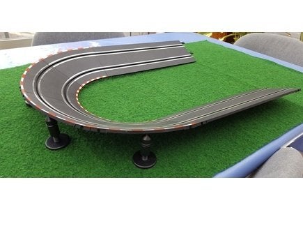 Carrera Go: Kuipbocht R1 - 45 + 2 rechte baanstukken, Carrera, Ophalen of Verzenden, Elektrisch, Racebaan