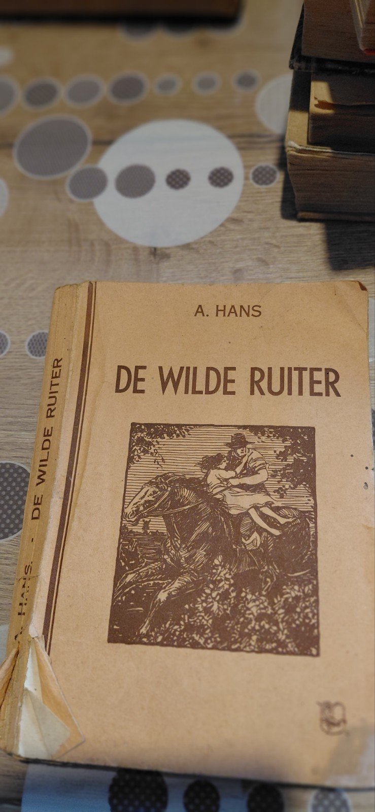 boek de wilde ruiter abraham hans, Ophalen