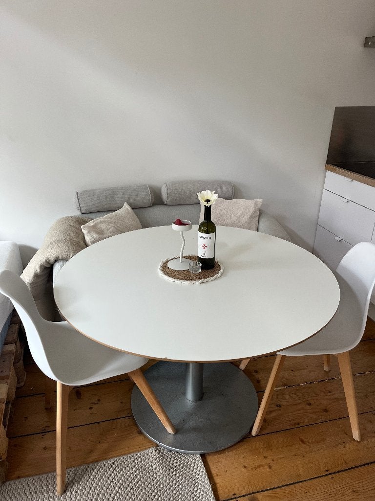 Ronde eettafel met 2 stoelen, Huis en Inrichting, Ophalen, Gebruikt