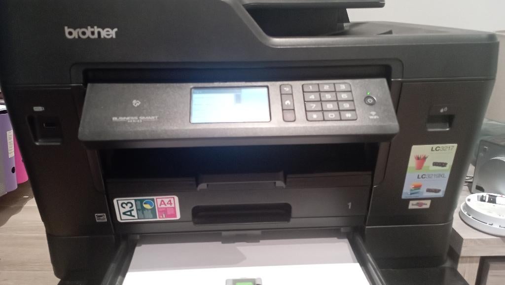 Imprimante scanner photocopieuse A4 A3 wifi, Wi-Fi intégré, Enlèvement, Imprimante à jet d'encre, Brother