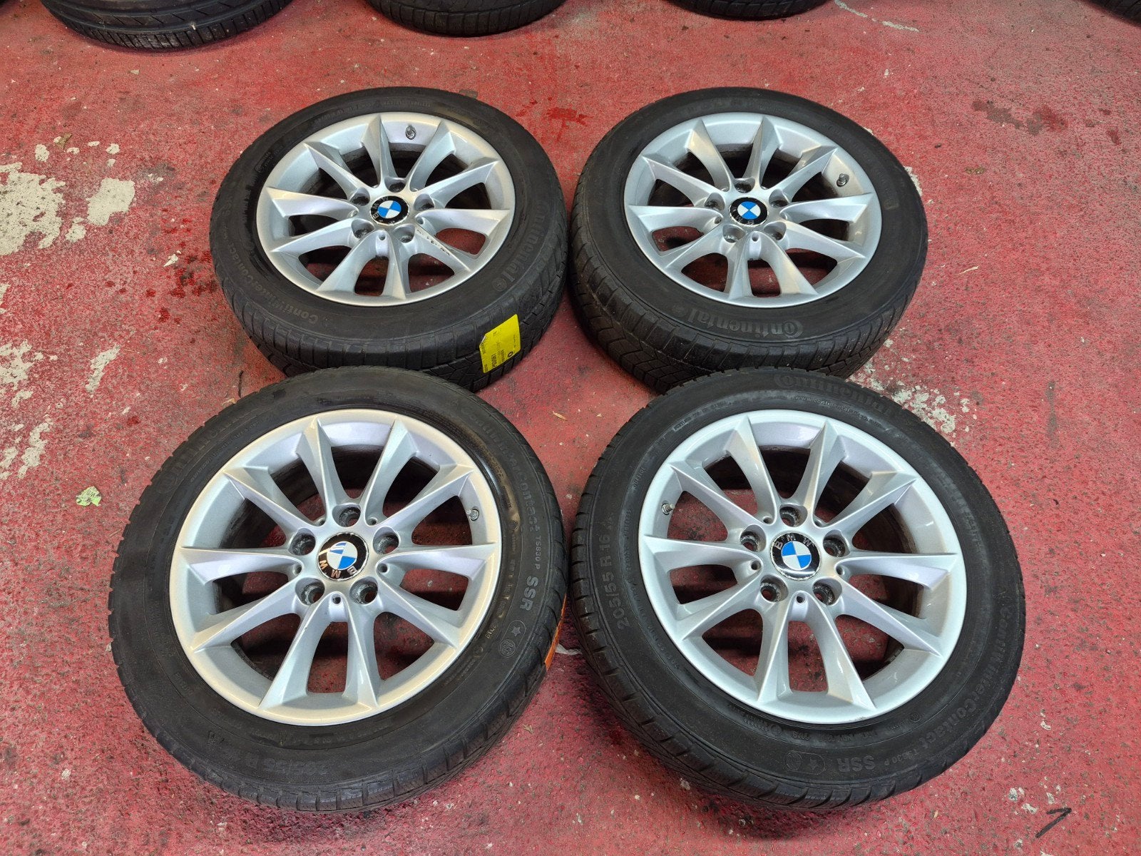 jantes BMW origine 16" kit hiver série 1 et 2 F2x 5x120, Autos : Pièces & Accessoires, Enlèvement, Utilisé, BMW