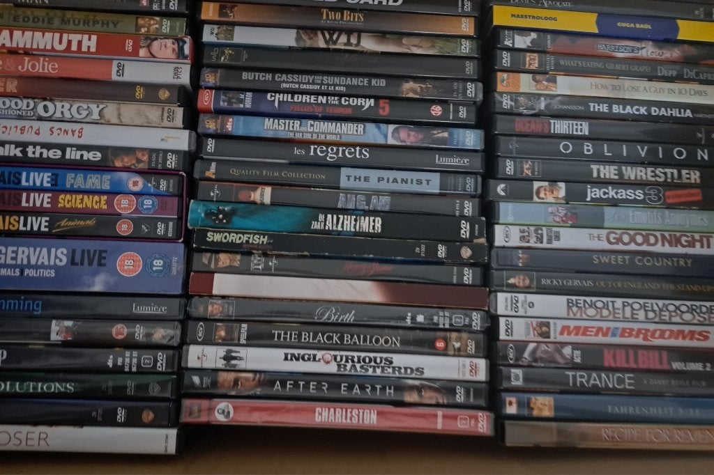 PRACHTIG LOT VAN +1.100 DVD's IN PRIMA STAAT, Ophalen, Gebruikt, Alle leeftijden, Overige genres