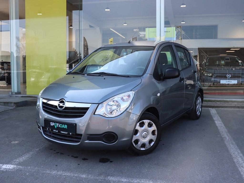 Opel Agila 1.0 BENZ 65PK, Autos, Opel, Agila, Peinture métallisée, Essence, Euro 4, Berline, 5 portes, Boîte manuelle, Argent ou Gris