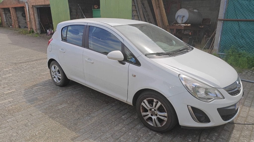 Opel Corsa, Auto's, Opel, Euro 5, Stof, Wit, Handgeschakeld