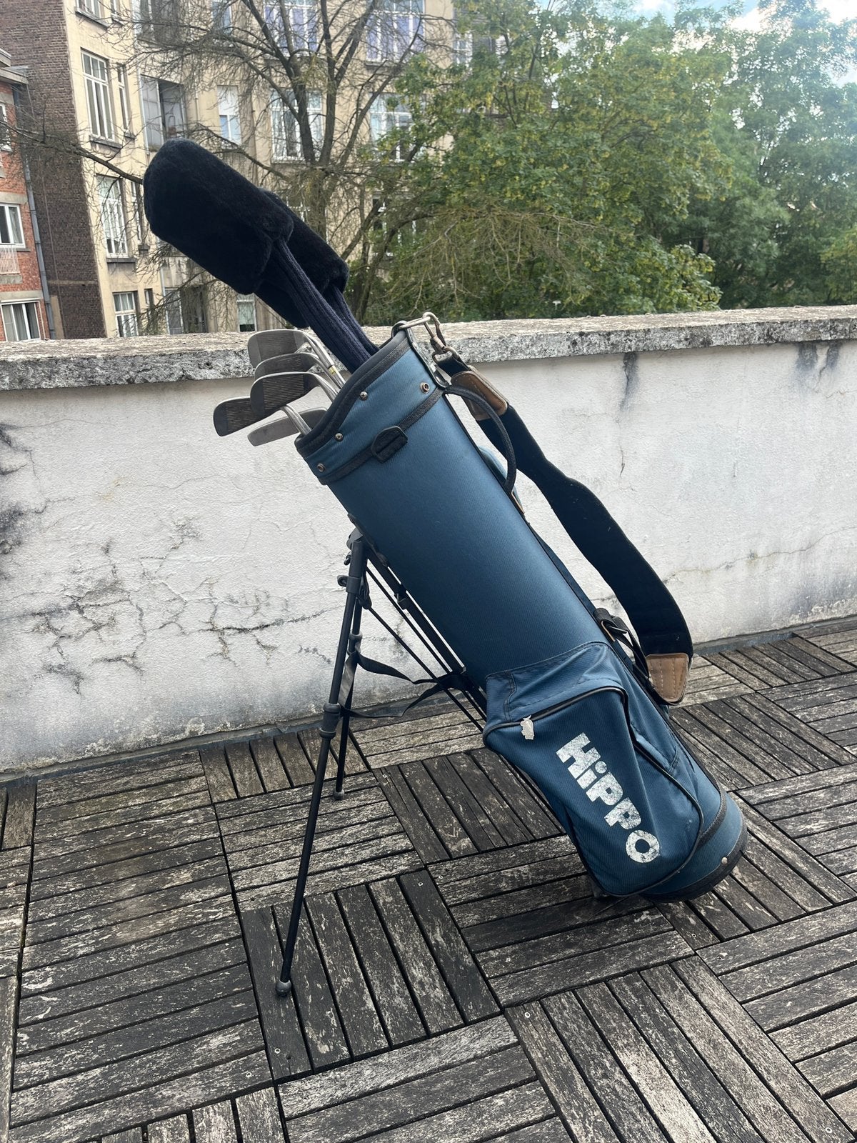 Ensemble golf gaucher clubs + sac, Sports & Fitness, Enlèvement, Utilisé, Club