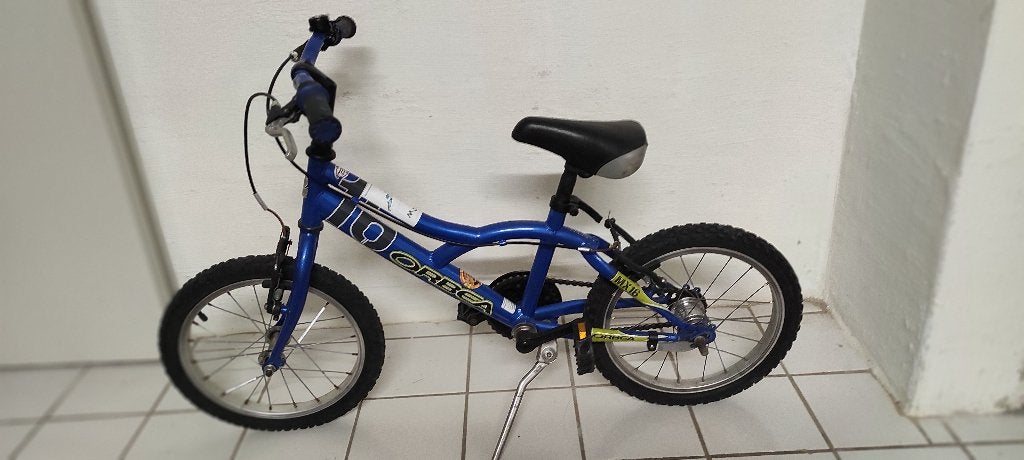 Kinderfiets 16 inch 45€, Fietsen en Brommers, Fietsen | Kinderfietsjes, Ophalen, Gebruikt, Terugtraprem, 16 tot 20 inch