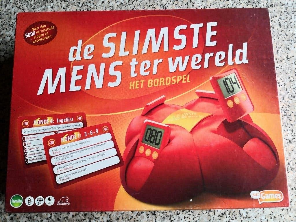 Bordspel de slimste mens ter wereld, Enlèvement