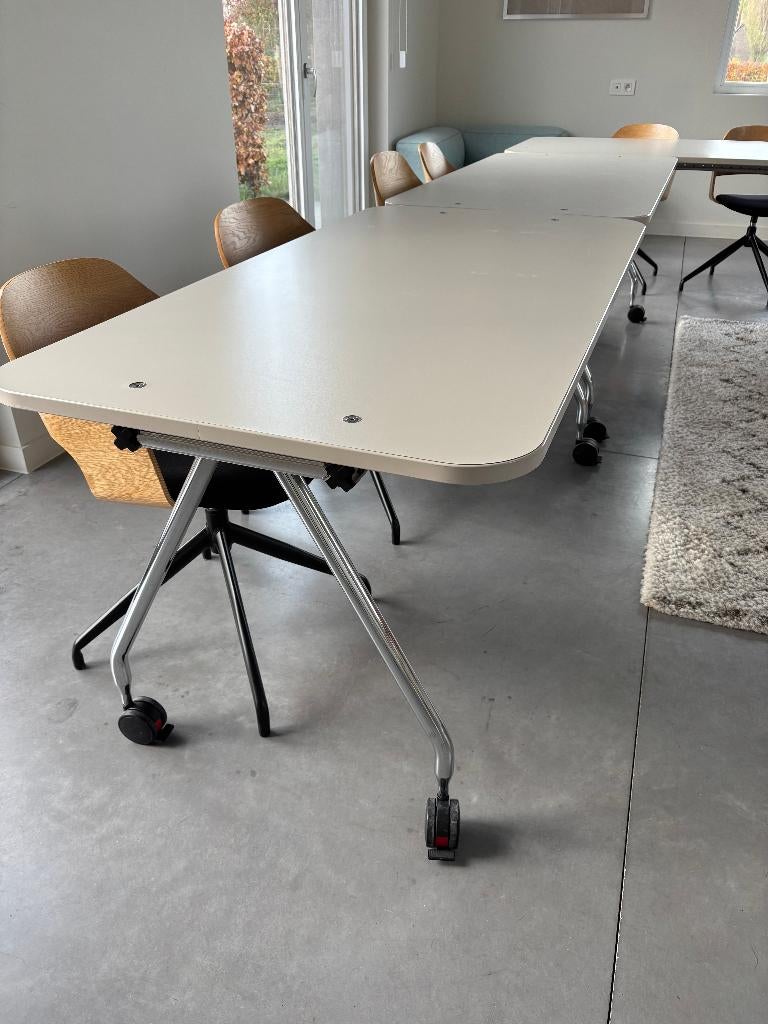 Vitra design vergadertafels - 12 stuks, Receptie of Entree, Ophalen, Gebruikt, Tafel