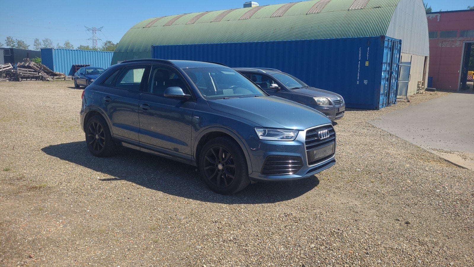 Audi Q3 S-Line Volledige Opties/1Jaar Garantie.., Auto's, Audi, Voorwielaandrijving, 1995 cc, 4 cilinders, Blauw