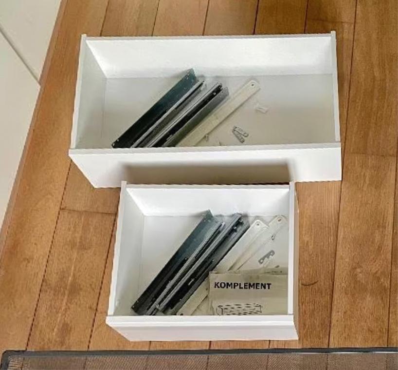 komplement lades ikea kasten, Enlèvement, Comme neuf