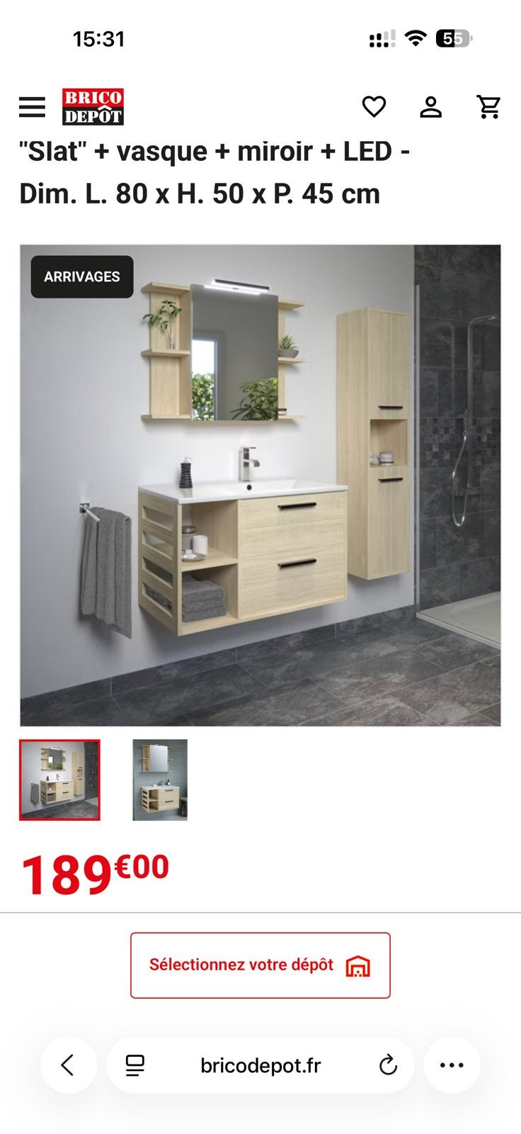 Lot salle de bain dressing, Enlèvement ou Envoi