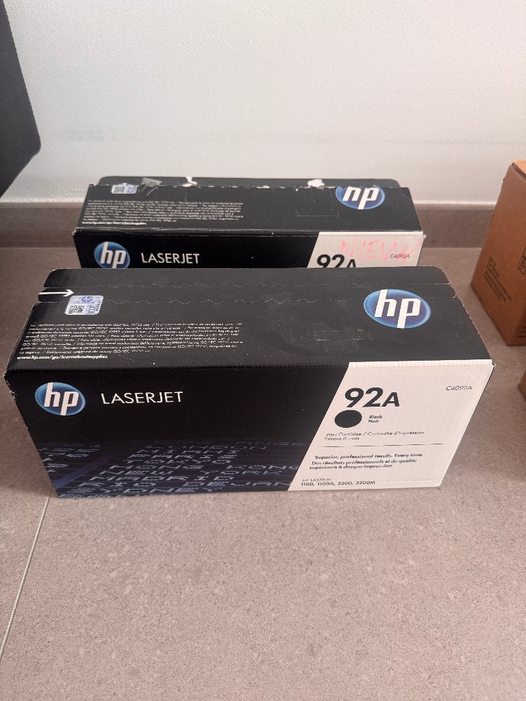 HP 92A (C4092A) Toner Zwart, Computers en Software, Printerbenodigdheden, Ophalen of Verzenden, Nieuw, Toner, Hp
