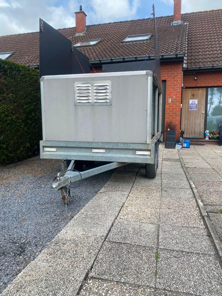 Hondentrailer te koop, Enlèvement, Utilisé