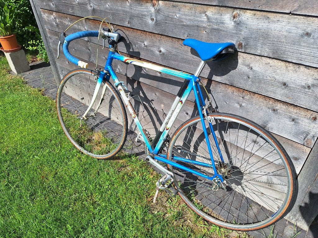 vintage koersfiets minerva, Autres marques, 10 à 15 vitesses, Acier, Enlèvement