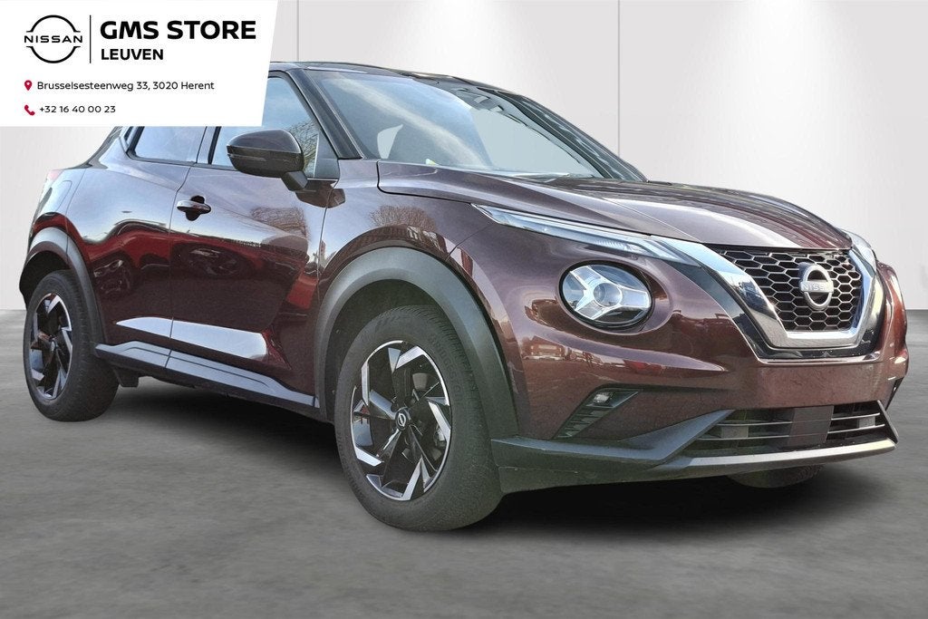 Nissan Juke N-connecta-Carplay-Cam-Airco-Gps, Voorwielaandrijving, Stof, 1257 kg, Automatische klimaatregeling