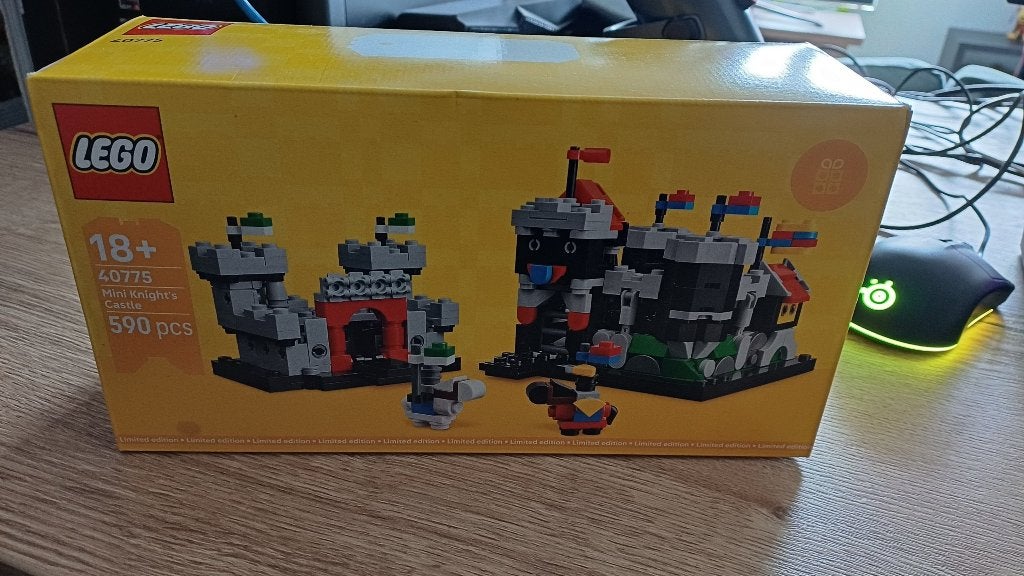 Lego 40775 Mini Knight's Castle, Nieuw, Ophalen of Verzenden, Castle, Complete set