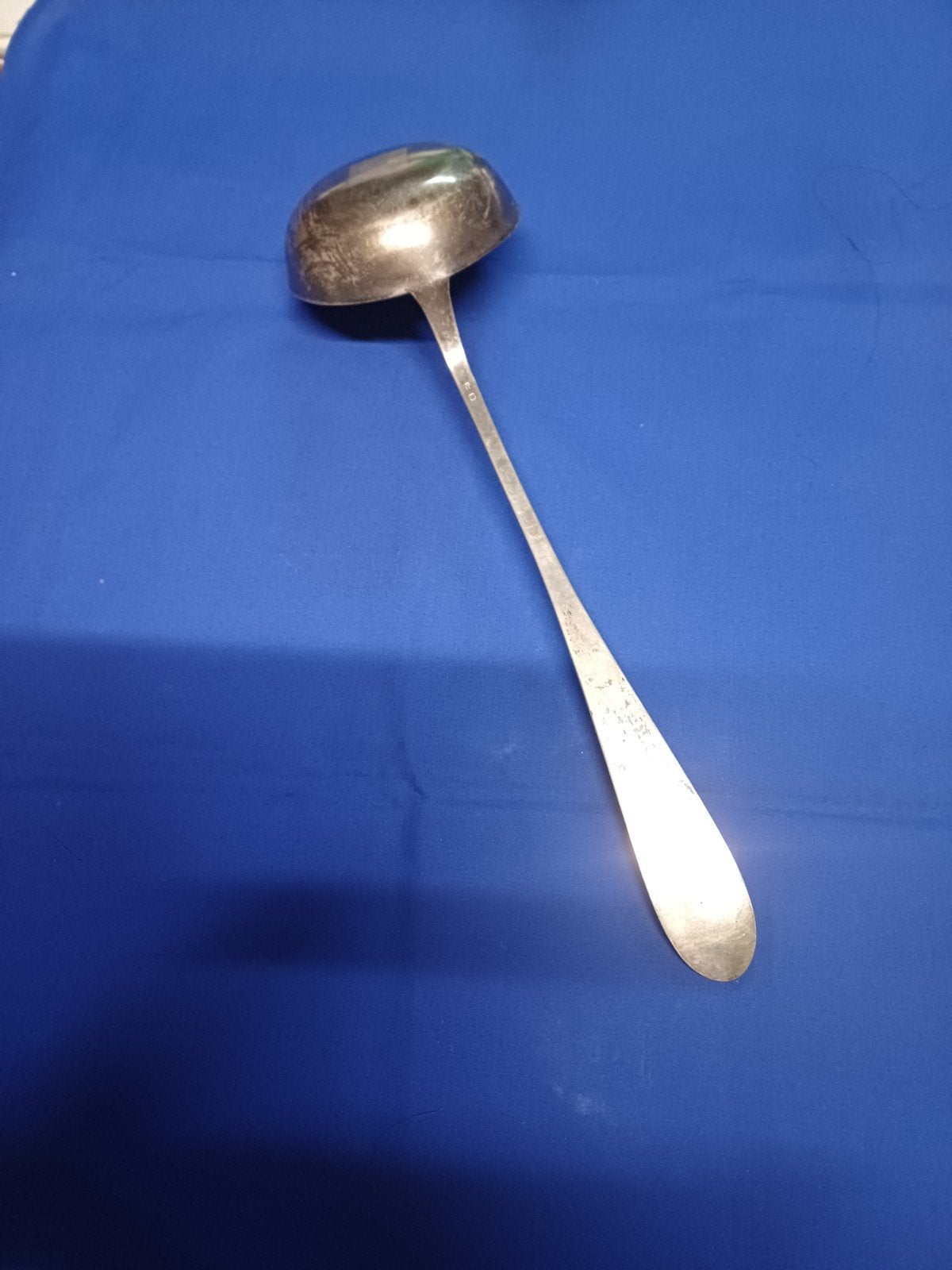 Ancienne louche à soupe en argent, Enlèvement ou Envoi