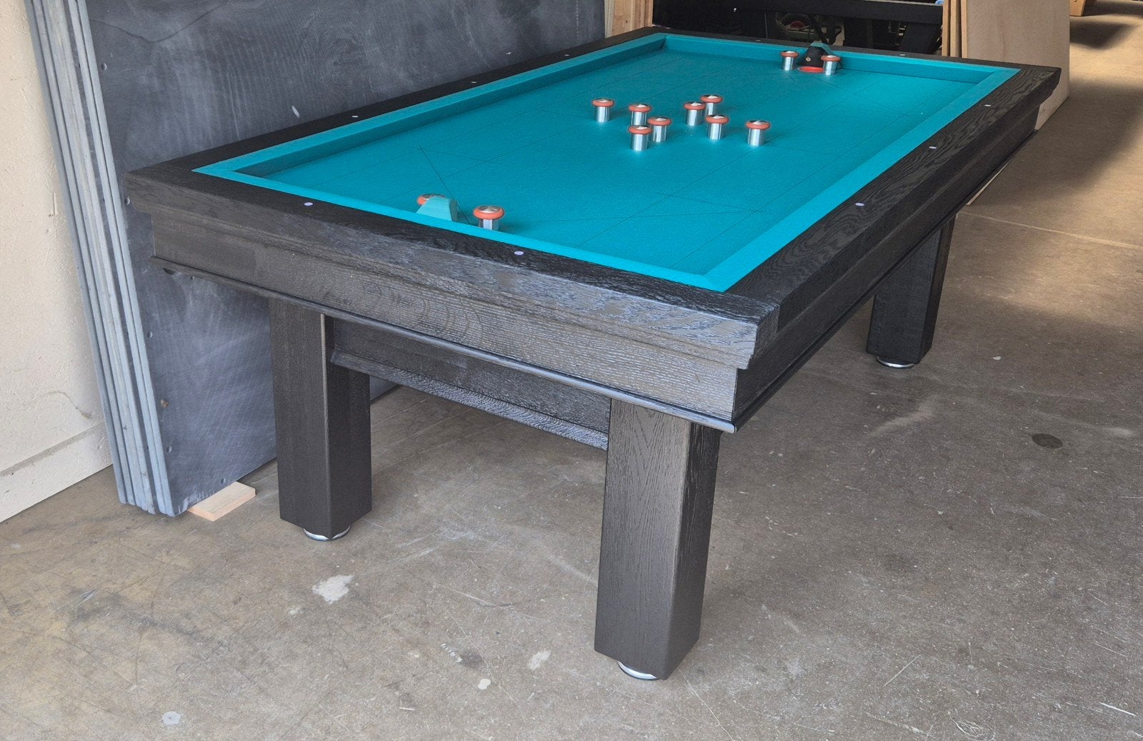 Tapbiljart massief eik, Sport en Fitness, Biljarten en Poolen, Ophalen of Verzenden, Nieuw, Biljarttafel