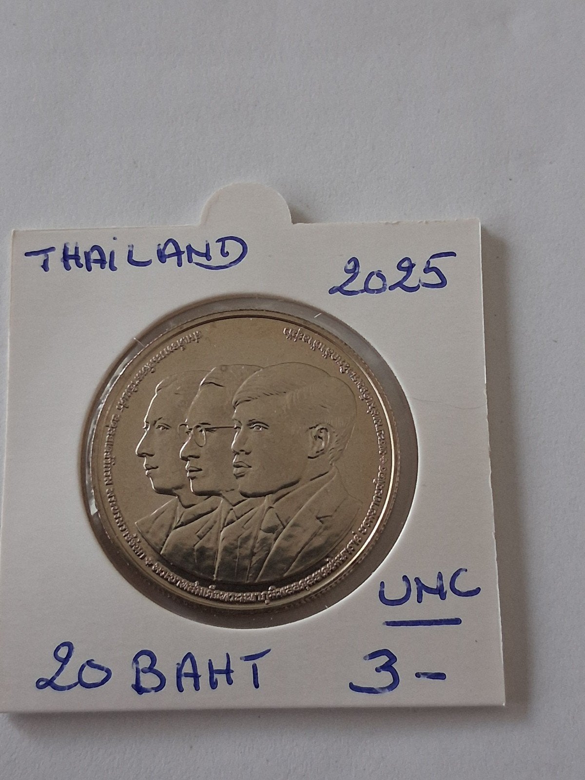 thailand 20 baht 2025. UNC !!GERES ED.MICHEL, Ophalen of Verzenden