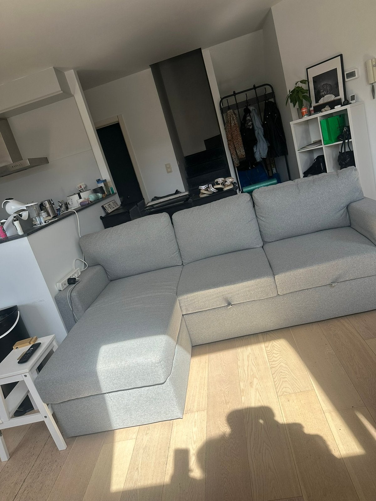 Grijze Zetel Ikea Barslov, Ophalen, Zo goed als nieuw