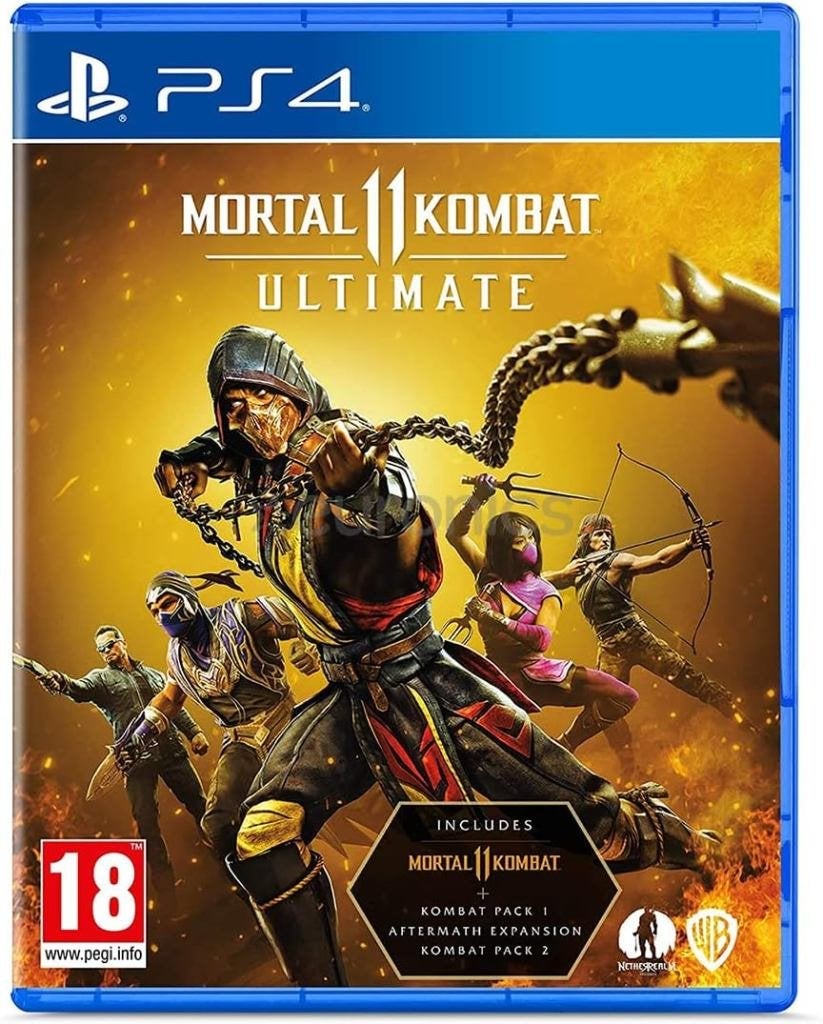 mortal kombat 11 ultimate jeu playstation 4, Ophalen, Zo goed als nieuw