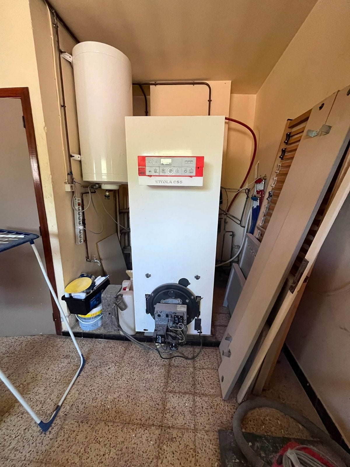 Viessmann Vitola 055 stookolieketel met Vitoflame Brander, Doe-het-zelf en Bouw, Chauffageketels en Boilers, Ophalen