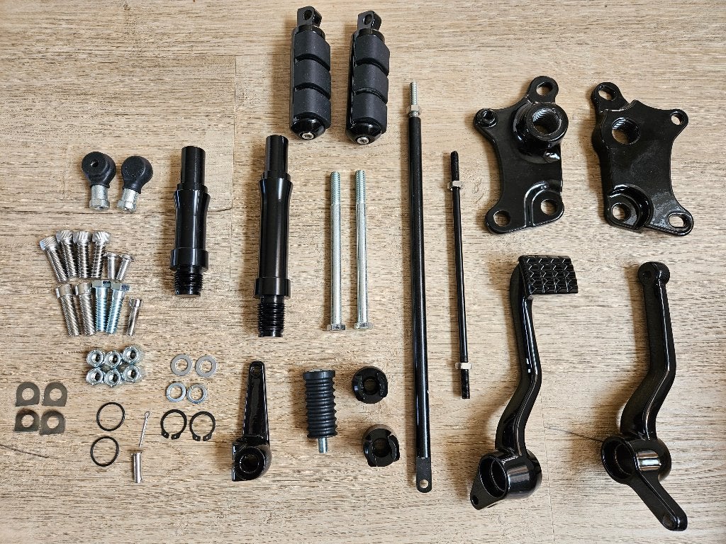 Forward controls remschakelset Sportster XL883 1200 '91-'22, Motoren, Ophalen of Verzenden