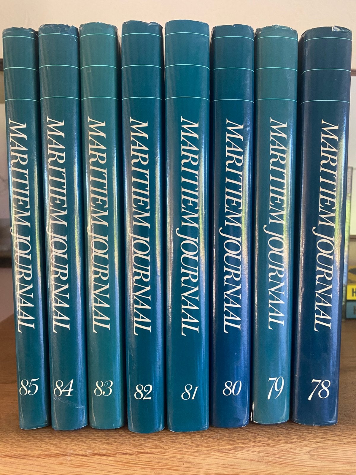Maritiem Journaal.  1978 t/m 1984., Verzamelen, Ophalen of Verzenden