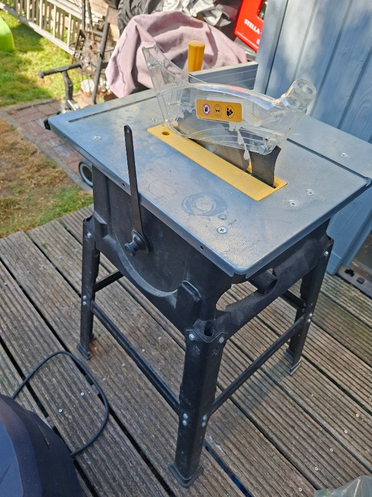 Tafelzaag Powerplus, Doe-het-zelf en Bouw, Ophalen, Gebruikt, 70 mm of meer, Powerplus