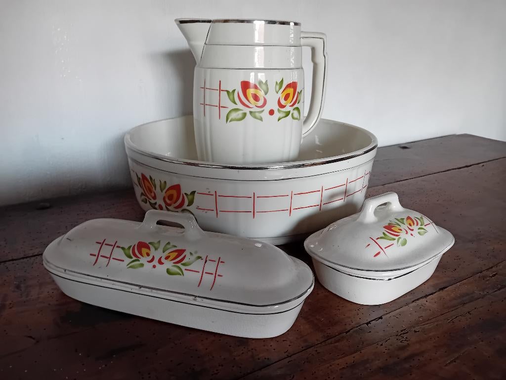 Lampetset art deco, Ophalen